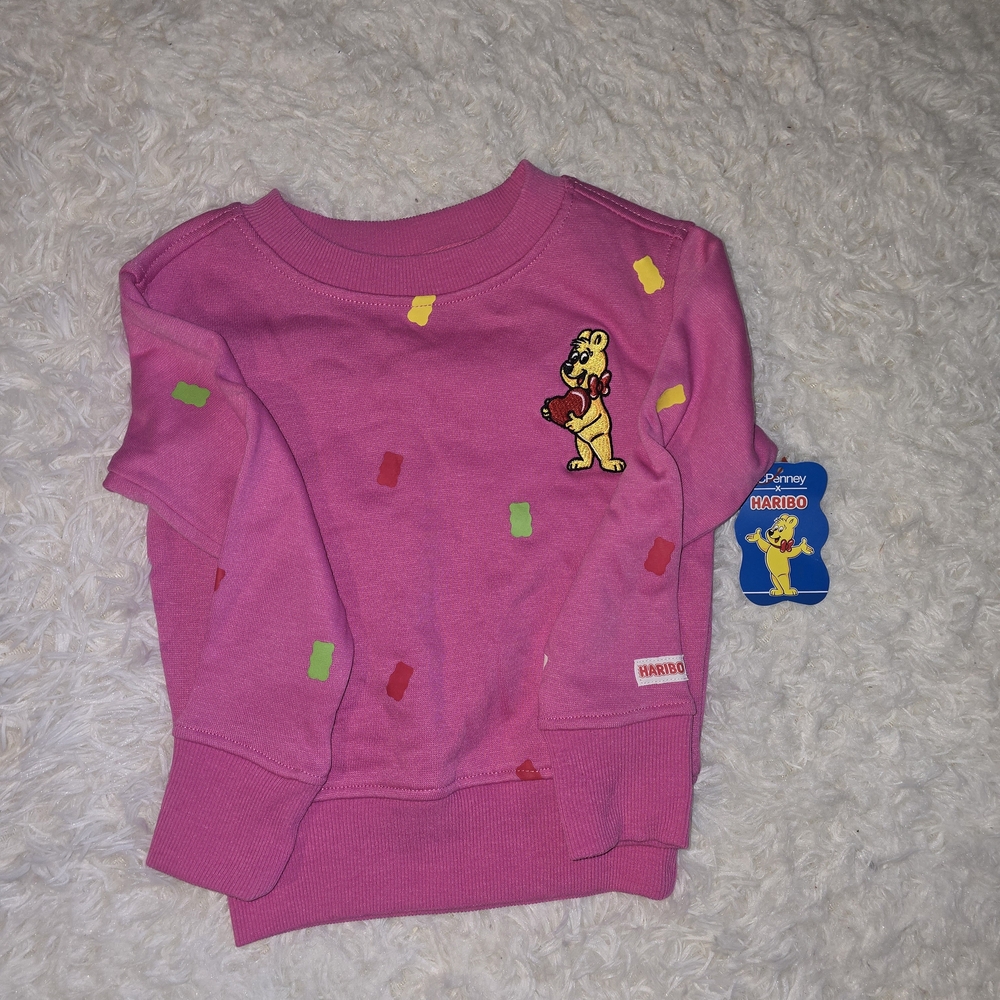 HARIBO Kids Colorful Pink Sweatshirt